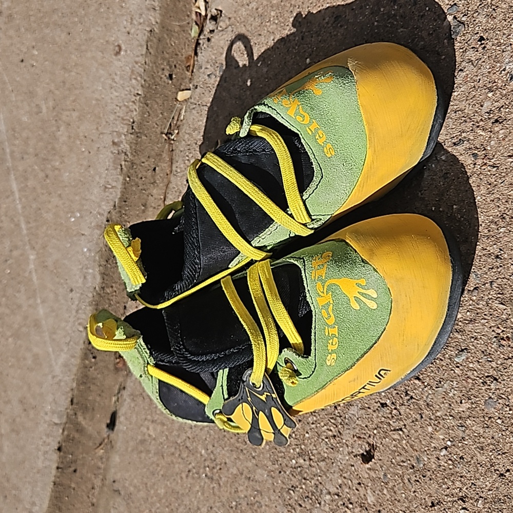 La sportiva climbing shoes